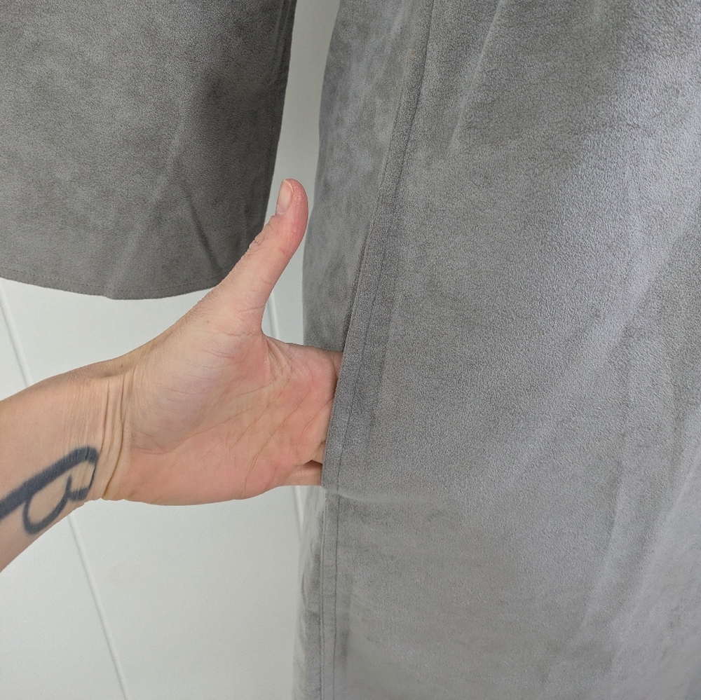 vintage 70's ultra suede dress - Picture 8 of 15